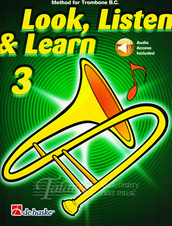 Look, Listen & Learn 3 Trombone BC + Audio Access Included